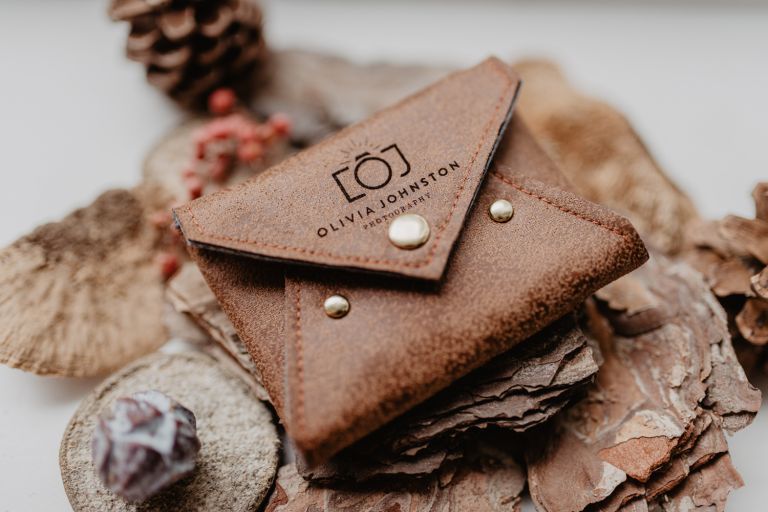 Wedding USB pouches, Olivia Johnston Photography, Yorkshire wedding photographer